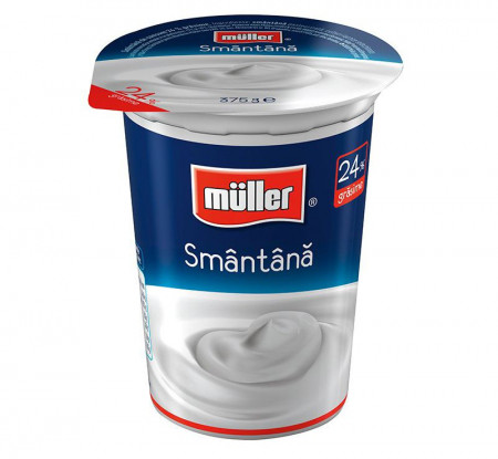 Smantana 24% MULLER 375g
