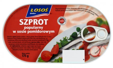 Sprot in Sos Tomat csv. LOSOS 170g