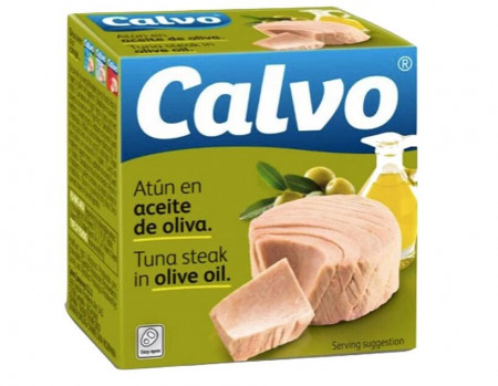 Ton Bucati in Ulei de Masline CALVO 80g