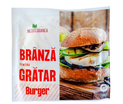 Branza Burger pentru Gratar MEDITERANEEA 200g