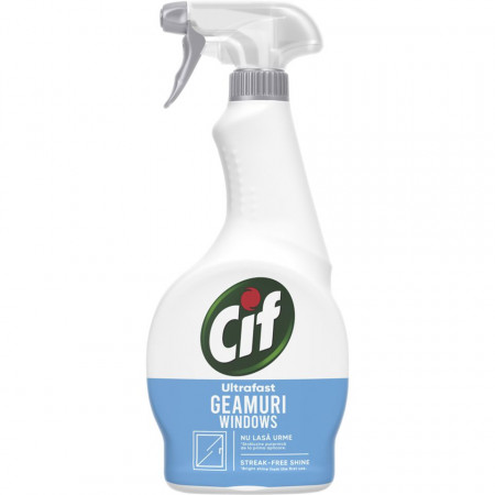 CIF Ultrafast Detergent pentru Geam, Sticla, Ferestre 500ml