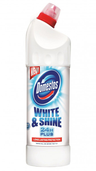 DOMESTOS 24H Detergent Dezinfectant White & Shine 750ml