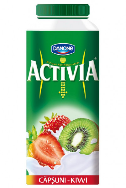 Iaurt de Baut cu Fructe DANONE Activia Capsuni & Kiwi 320g