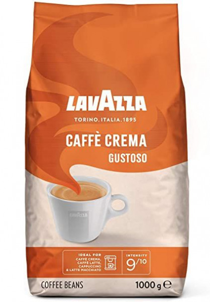 * LAVAZZA Caffe Crema Gustoso Cafea Boabe 1Kg