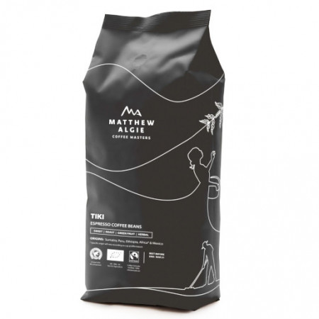 MATTHEW Algie Tiki Coffee Masters Cafea Boabe Espresso 1kg