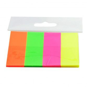 Notes Index Autoadezive 20x50mm 4x25buc