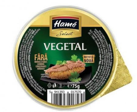 Pate Vegetal HAME Fara Monoglutamat 75g