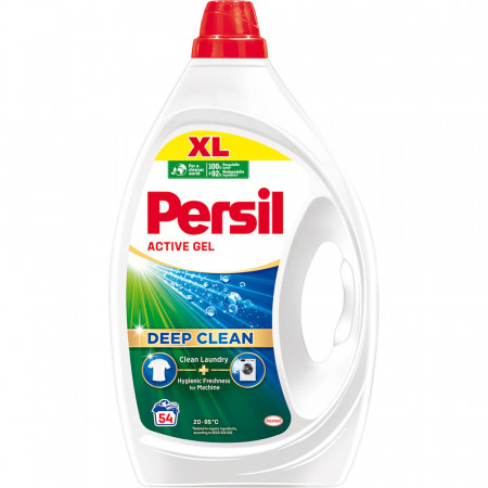PERSIL Active Gel Deep Clean Detergent Automat Gel pentru Rufe 54 Spalari 2.43L