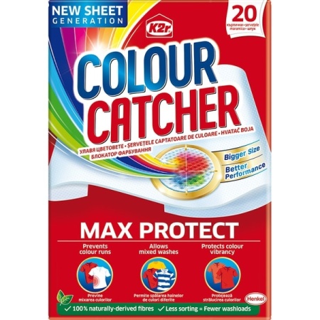 Servetele pentru Rufe Colorate K2r Colour Catcher Complete Action 20buc