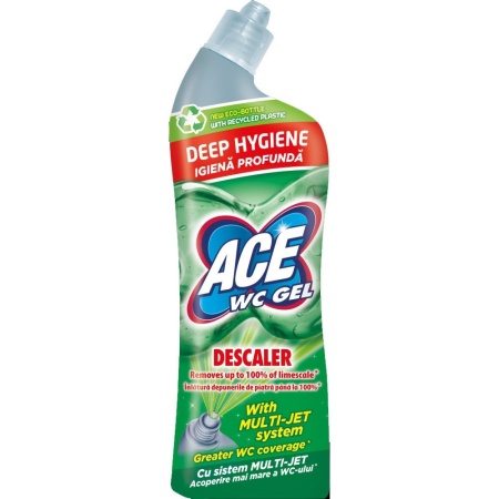 ACE WC Gel Decalcifiant Impotriva Depunerilor de Piatra pentru Vasul Toaletei 700ml
