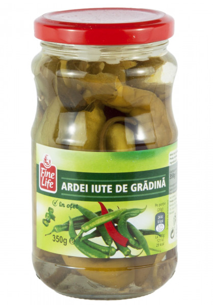 Ardei Iute in Otet FINE LIFE / D'ALE GURII 350g