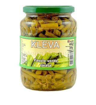 Fasole Verde Pastai KLEVA bo. 720ml / 680g (360g net)