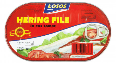 File de Hering in Sos Tomat LOSOS 170g / 85g net