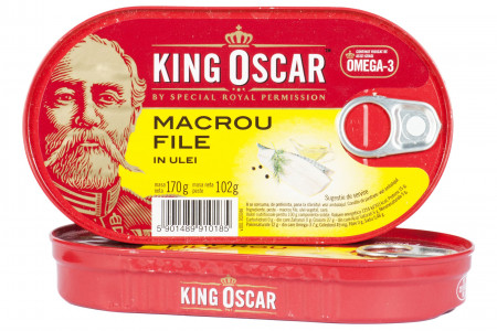File de Macrou in Ulei KING OSCAR 160g / 102g net