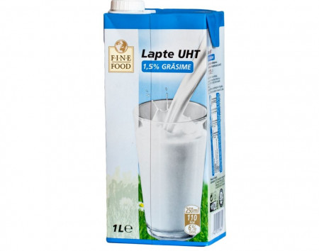 Lapte UHT 1.5% FINE LIFE 1L