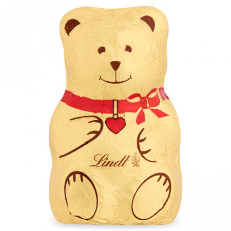 LINDT Figurină Ursuleț Teddy din Ciocolată cu Lapte 40g