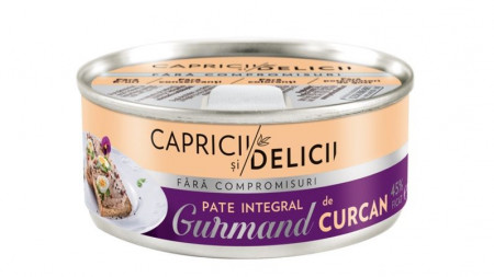 Pate Integral de Curcan CAPRICII SI DELICII 115g