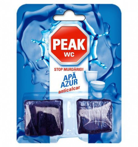 Tablete PEAK WC Blue 2buc