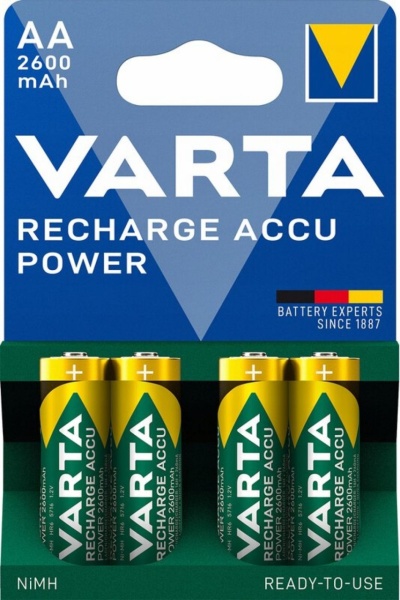 Acumulatori NiMh VARTA AA - 2600mAh R6 2buc
