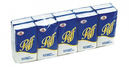 Batiste Igienice PUFF 3str. 10x10buc