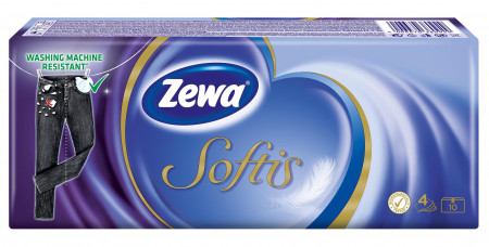 Batiste Igienice ZEWA Softis Neutral 4str. 10x10buc