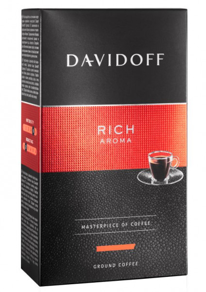 * DAVIDOFF Rich Aroma Vivid & Spicy Cafea Macinata 250g