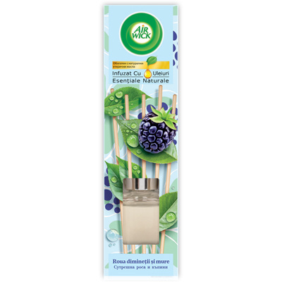 Odorizant de Camera AIRWICK Reed Diffuser Roua Diminetii & Mure 40ml