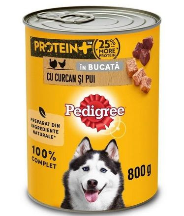 PEDIGREE Mancare Umeda pt. Caini Curcan & Pui 800g