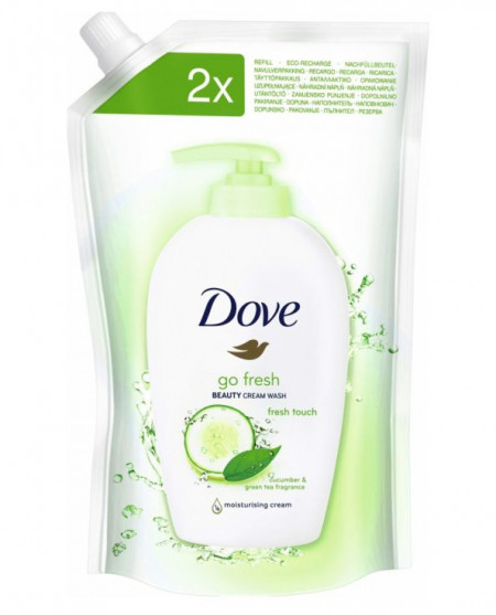 Sapun Lichid (rezerva) DOVE Go Fresh Touch 750ml