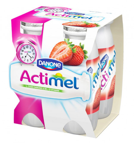 Actimel Capsuni DANONE 4x100g