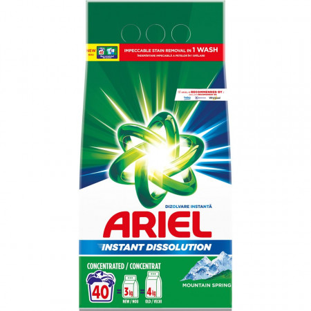 Detergent Automat Pudra pentru Rufe ARIEL 3Kg (40 Spalari)