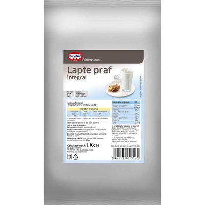 DR.OETKER Professional Lapte Praf Integral 26% 1Kg