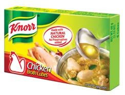 KNORR Cub Concentrat de Gaina 12buc 120g