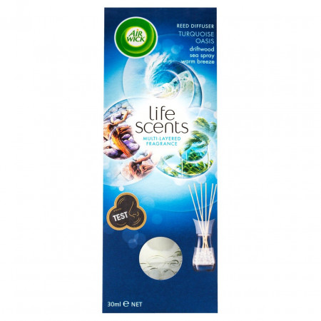 Odorizant de Camera AIRWICK Reed Diffuser Life Scents Turquoise Oasis 30ml