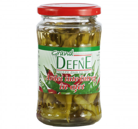 Ardei Iute in Otet DEFNE 350g / 160g net