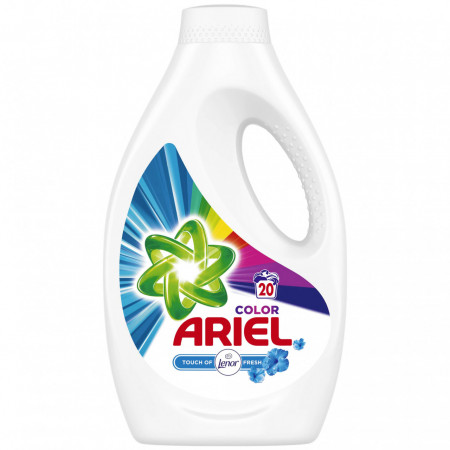 ARIEL Color Clean & Fresh Touch of Lenor Detergent Automat Gel pentru Rufe Colorate 20 Spalari 1L