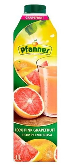 PFANNER Suc de Grapefruit 100% 1L