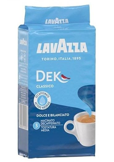 * Cafea Macinata Decofeinizata LAVAZZA Dek 250g