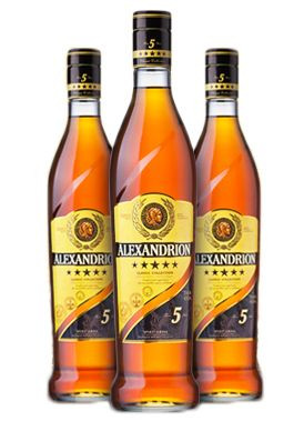 Coniac ALEXANDRION 5* 37.5% 1000ml - 22082012