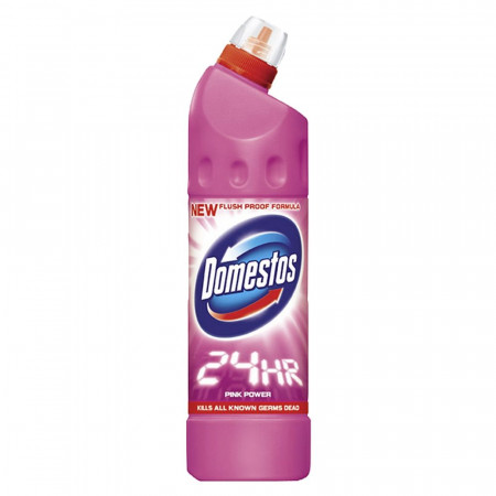 DOMESTOS 24H Detergent Dezinfectant Pink 750ml