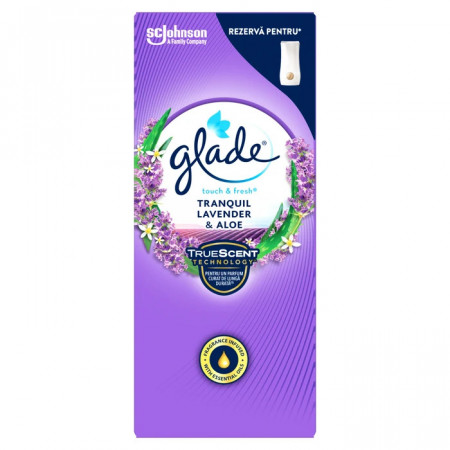 Odorizant de Camera GLADE Touch & Fresh Microspray Rezerva Lavanda