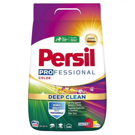 PERSIL Color Deep Clean Detergent Automat Pudra pentru Rufe Colorate 100 Spalari 6Kg