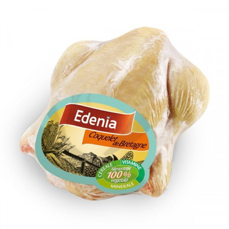 Pui Congelat Coquelet de Bretagne EDENIA 550g
