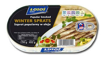 Sprot Afumat in Ulei LOSOS csv. 170g