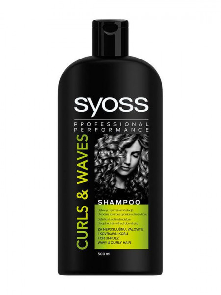 SYOSS Sampon Curls & Waves 440ml
