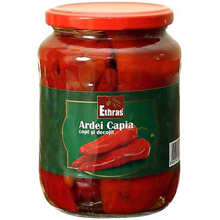Ardei Kapia (Capia) Copti in Otet ETHRAS 680g