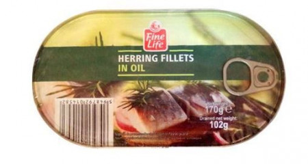 File de Hering in Ulei FINE LIFE csv. 3x170g