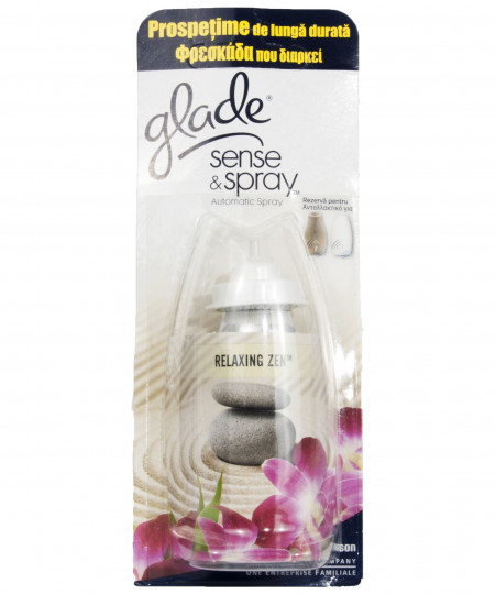 Odorizant de Camera Rezerva GLADE Sense & Spray Relaxing Zen 18ml