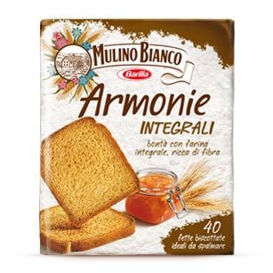 Paine Prajita cu Faina Integrala MULINO BIANCO Fette Integrali 315g