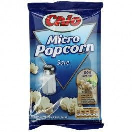 Popcorn cu Sare CHIO (pt. microunde) 4x80g